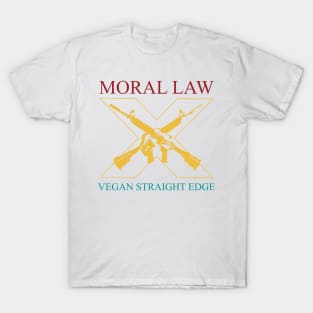 Moral Law Vegan Straight Edge T-Shirt